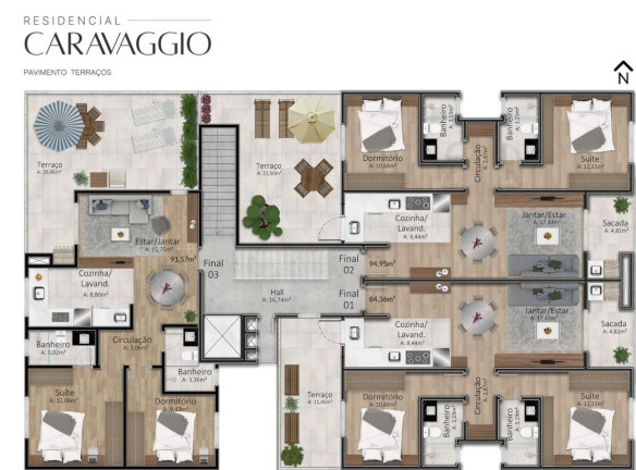 Imagem Apartamento com 2 Quartos à Venda,  em Santa Lúcia - Caxias Do Sul