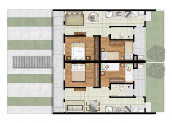 Imagem Casa de Condomínio com 2 Quartos à Venda, 49 m² em Campo Novo - Porto Alegre Imagem Casa de Condomínio com 2 Quartos à Venda, 49 m² em Campo Novo - Porto Alegre