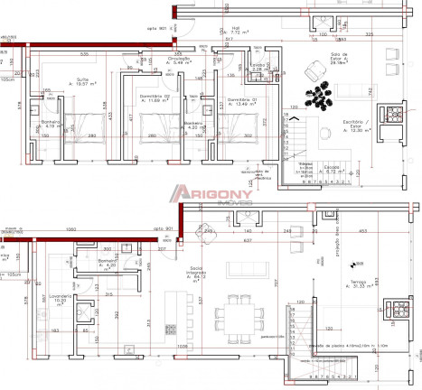 Imagem Cobertura com 3 Quartos à Venda, 270 m² em Nossa Senhora De Lourdes - Santa Maria Imagem Cobertura com 3 Quartos à Venda, 270 m² em Nossa Senhora De Lourdes - Santa Maria