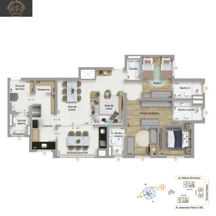 Imagem Apartamento com 3 Quartos à Venda, 140 m² em Nova Petrópolis - São Bernardo Do Campo