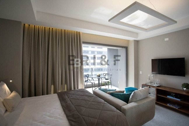 Imagem Apartamento com 1 Quarto para Alugar, 43 m² em Brooklin - São Paulo Imagem Apartamento com 1 Quarto para Alugar, 43 m² em Brooklin - São Paulo