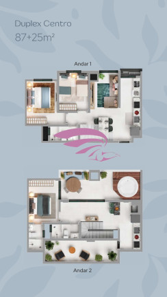 Imagem Imóvel com 2 Quartos à Venda, 49 m² em Bairro Alto - Curitiba