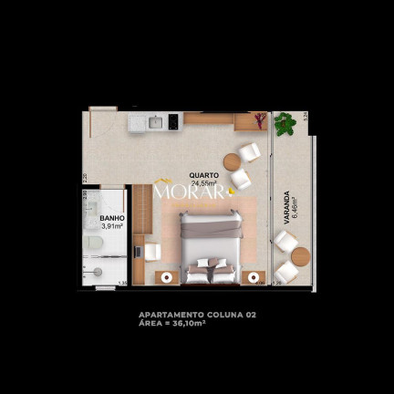 Imagem Apartamento com 1 Quarto à Venda, 32 m² em Centro - Cabo Frio Imagem Apartamento com 1 Quarto à Venda, 32 m² em Centro - Cabo Frio