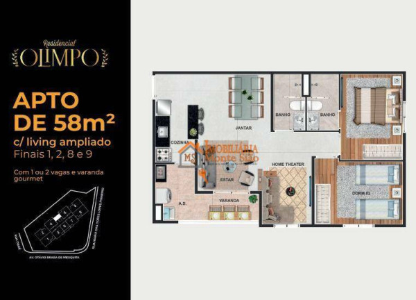 Imagem Apartamento com 3 Quartos à Venda, 58 m² em Macedo - Guarulhos Imagem Apartamento com 3 Quartos à Venda, 58 m² em Macedo - Guarulhos