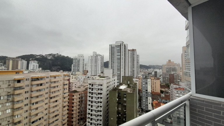 Imagem Apartamento com 1 Quarto para Alugar, 41 m² em José Menino - Santos