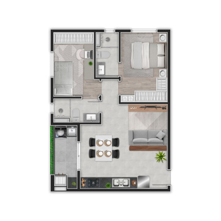 Imagem Cobertura com 3 Quartos à Venda, 101 m² em Bom Retiro - Curitiba