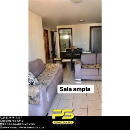 Imagem Apartamento com 3 Quartos à Venda, 100 m² em Manaíra - João Pessoa Imagem Apartamento com 3 Quartos à Venda, 100 m² em Manaíra - João Pessoa