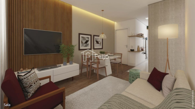 Imagem Apartamento com 2 Quartos à Venda, 41 m² em Fátima - Canoas