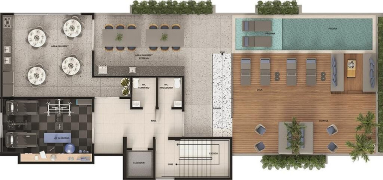 Imagem Apartamento com 2 Quartos à Venda, 61 m² em Intermares - Cabedelo