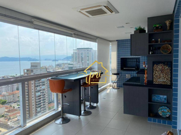 Imagem Apartamento com 3 Quartos à Venda, 142 m² em Aparecida - Santos Imagem Apartamento com 3 Quartos à Venda, 142 m² em Aparecida - Santos