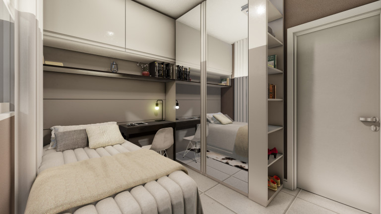Imagem Apartamento com 2 Quartos à Venda, 65 m² em Integração - Passo Fundo