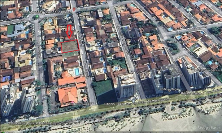 Imagem Terreno à Venda, 768 m² em Balneario Florida - Praia Grande