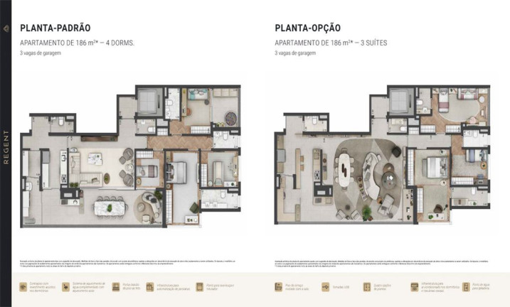 Imagem Apartamento com 3 Quartos à Venda ou Locação, 142 m² em Real Parque - São Paulo Imagem Apartamento com 3 Quartos à Venda ou Locação, 142 m² em Real Parque - São Paulo