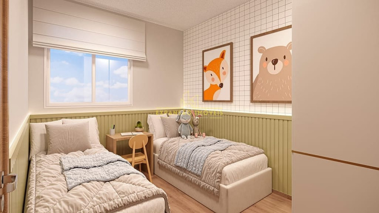 Imagem Apartamento com 2 Quartos à Venda, 43 m² em São Sebastião - Palhoça