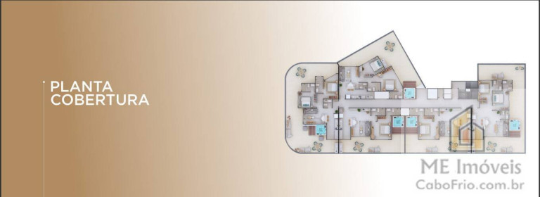 Imagem Apartamento com 1 Quarto à Venda, 55 m² em Marlin - Cabo Frio
