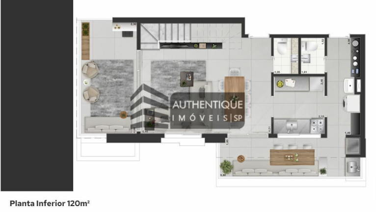 Imagem Apartamento com 2 Quartos à Venda, 52 m² em Moema - São Paulo