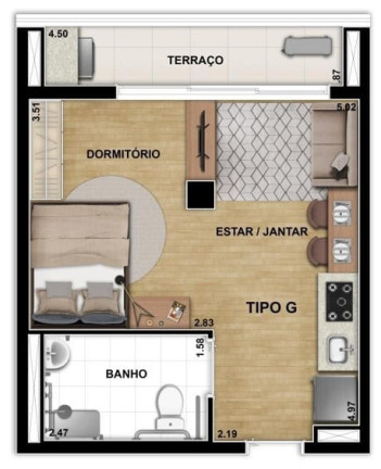Imagem Apartamento com 2 Quartos à Venda, 64 m² em Vila Santa Catarina - São Paulo Imagem Apartamento com 2 Quartos à Venda, 64 m² em Vila Santa Catarina - São Paulo