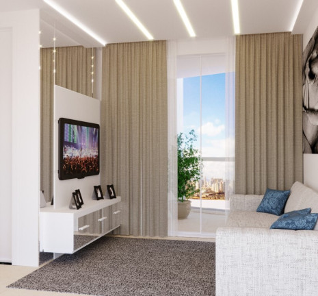 Imagem Apartamento com 3 Quartos à Venda, 89 m² em Campo Comprido - Curitiba