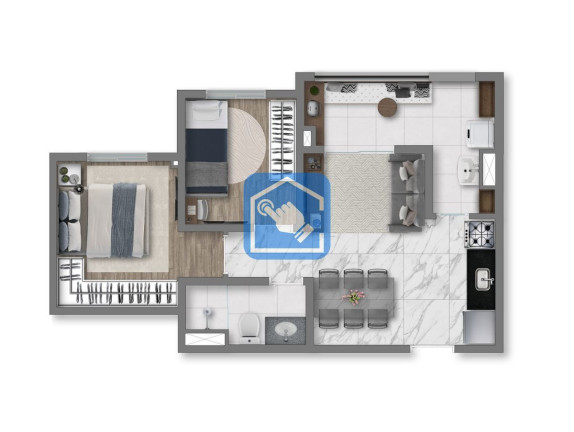 Imagem Apartamento com 2 Quartos à Venda, 42 m² em Vila Prudente - São Paulo Imagem Apartamento com 2 Quartos à Venda, 42 m² em Vila Prudente - São Paulo