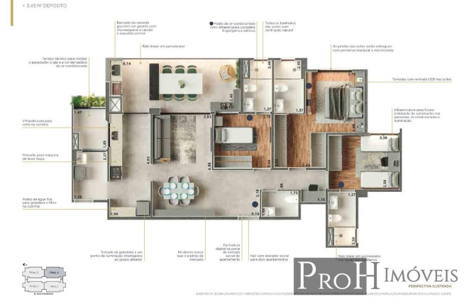 Imagem Apartamento com 3 Quartos à Venda, 108 m² em Campestre - Santo André Imagem Apartamento com 3 Quartos à Venda, 108 m² em Campestre - Santo André
