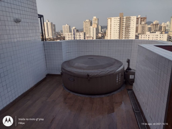 Imagem Cobertura com 3 Quartos à Venda, 136 m² em Vila Guilhermina - Praia Grande