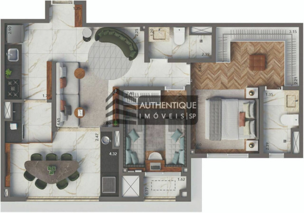 Imagem Apartamento com 3 Quartos à Venda, 125 m² em Ipiranga - São Paulo