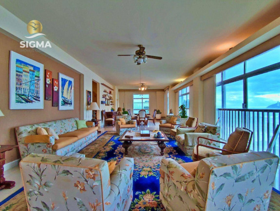 Apartamento com 5 Quartos à Venda, 396 m² em Pitangueiras - Guarujá