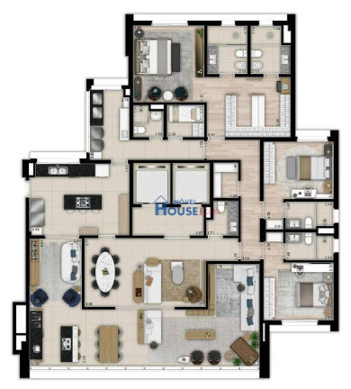Imagem Apartamento com 3 Quartos à Venda, 281 m² em Alto De Pinheiros - São Paulo Imagem Apartamento com 3 Quartos à Venda, 281 m² em Alto De Pinheiros - São Paulo