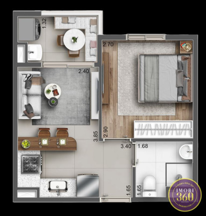 Imagem Apartamento com 2 Quartos à Venda, 40 m² em Itaquera - São Paulo