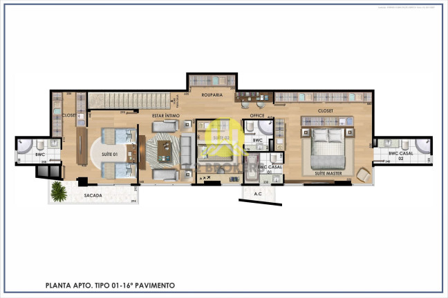 Imagem Cobertura com 3 Quartos à Venda, 276 m² em Ecoville - Curitiba Imagem Cobertura com 3 Quartos à Venda, 276 m² em Ecoville - Curitiba