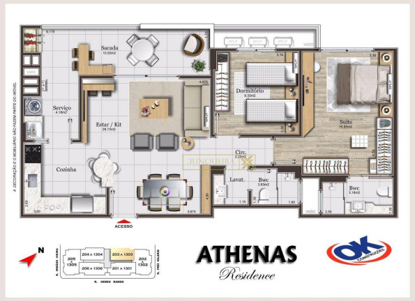Imagem Apartamento com 2 Quartos à Venda, 89 m² em Campinas - São José