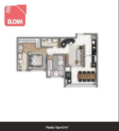 Imagem Apartamento com 2 Quartos à Venda, 67 m² em Freguesia Do ó - São Paulo