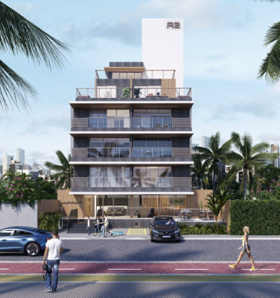 Apartamento com 1 Quarto à Venda, 51 m² em Cabo Branco - João Pessoa