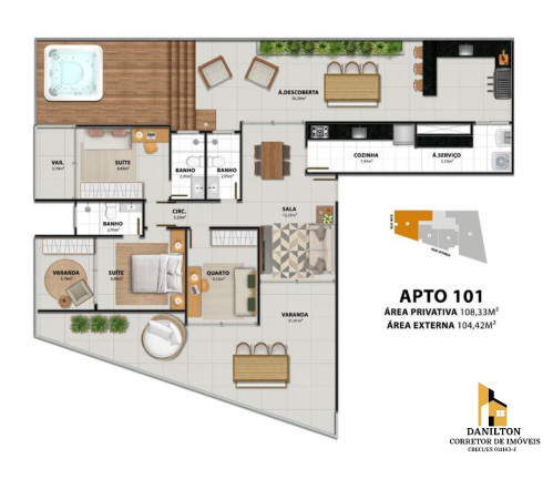 Imagem Apartamento com 2 Quartos à Venda, 77 m² em Praia Do Morro - Guarapari Imagem Apartamento com 2 Quartos à Venda, 77 m² em Praia Do Morro - Guarapari
