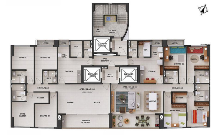 Imagem Casa com 4 Quartos à Venda, 123 m² em Torre - Recife