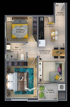 Imagem Apartamento com 2 Quartos à Venda, 50 m² em Nossa Senhora De Fátima - Penha Imagem Apartamento com 2 Quartos à Venda, 50 m² em Nossa Senhora De Fátima - Penha