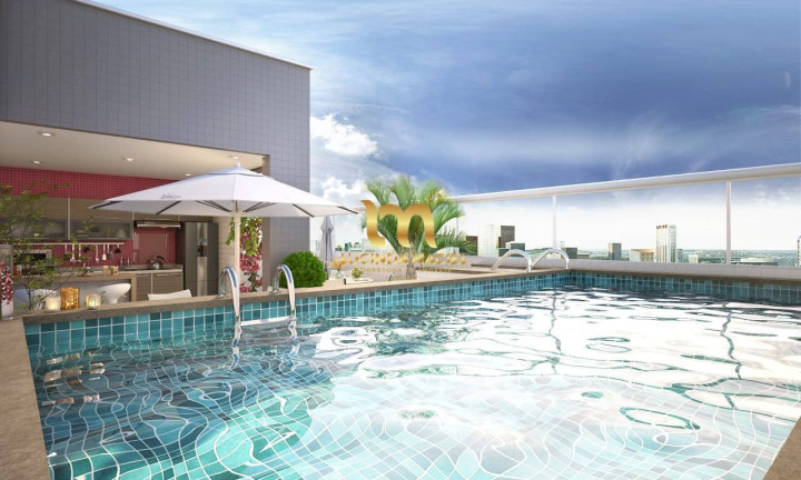 Apartamento com 2 Quartos à Venda, 77 m² em Guilhermina - Praia Grande