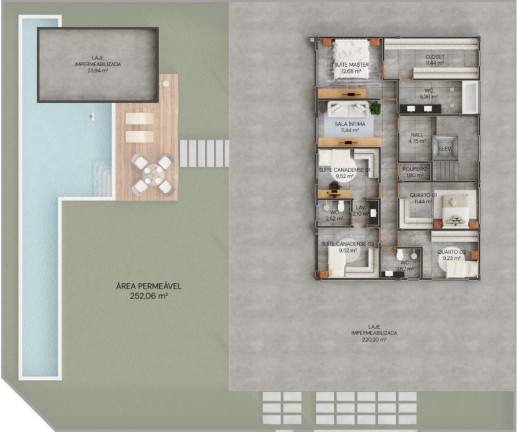 Imagem Casa com 6 Quartos à Venda, 360 m² em Morada Do Sol - Vila Velha Imagem Casa com 6 Quartos à Venda, 360 m² em Morada Do Sol - Vila Velha