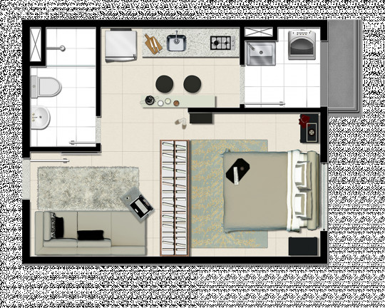 Imagem Apartamento com 3 Quartos à Venda, 74 m² em Brás - São Paulo
