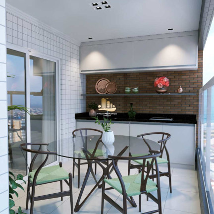 Imagem Apartamento com 3 Quartos à Venda, 107 m² em Guilhermina - Praia Grande