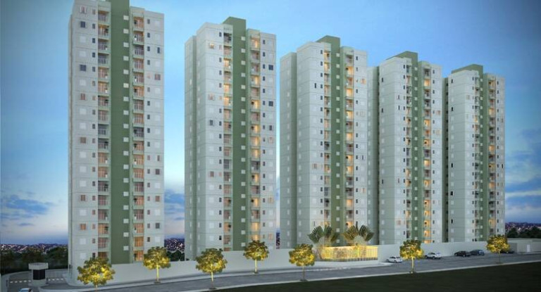 Apartamento com 2 Quartos à Venda, 49 m² em Jardim Guarujá - Sorocaba
