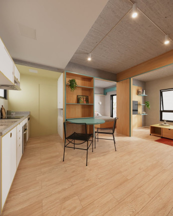 Imagem Apartamento com 2 Quartos à Venda, 41 m² em São Francisco - Curitiba