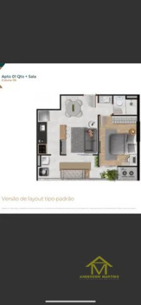 Imagem Apartamento com 1 Quarto à Venda, 1 m² em Itapuã - Vila Velha
