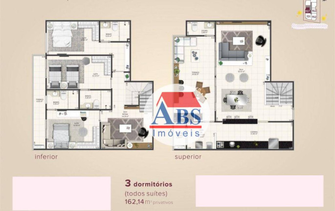 Imagem Apartamento com 2 Quartos à Venda, 80 m² em Aviação - Praia Grande Imagem Apartamento com 2 Quartos à Venda, 80 m² em Aviação - Praia Grande