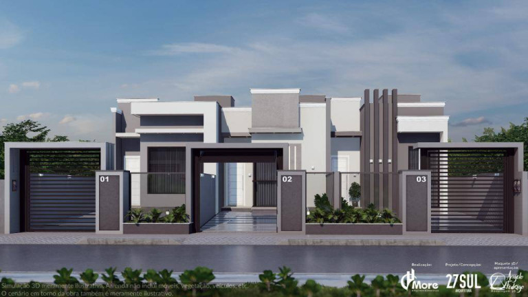 Imagem Casa com 2 Quartos à Venda, 60 m² em Joaia - Tijucas