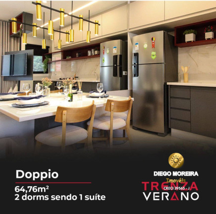 Imagem Apartamento com 2 Quartos à Venda, 44 m² em Atibaia Jardim - Atibaia