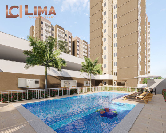 Apartamento com 2 Quartos à Venda, 45 m² em Centro - Eusébio