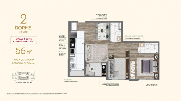Imagem Apartamento com 3 Quartos à Venda, 91 m² em Vila Andrade - São Paulo Imagem Apartamento com 3 Quartos à Venda, 91 m² em Vila Andrade - São Paulo