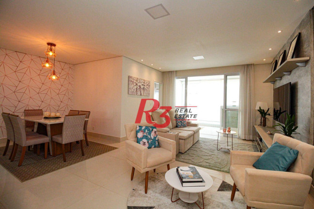 Apartamento com 1 Quarto para Alugar, 95 m² em Aparecida - Santos