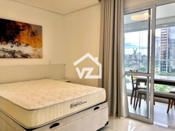 Imagem Apartamento com 1 Quarto para Alugar, 42 m² em Cidade Monções - São Paulo Imagem Apartamento com 1 Quarto para Alugar, 42 m² em Cidade Monções - São Paulo